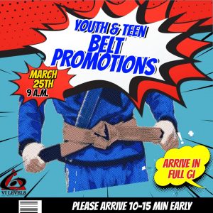 6 Levels Orlando Belt Promotion March 2023